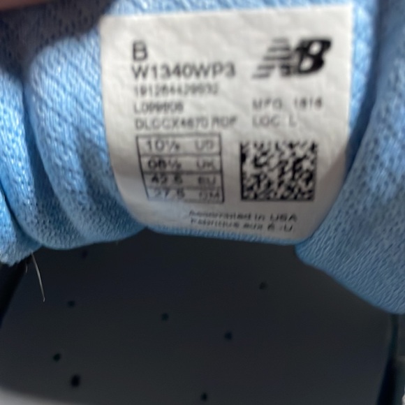 Running shoes new balance size 101/2 - Picture 12 of 12
